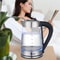 Durable Heating Electric Glass Hot Water Kettle Home Kitchen Essential 1