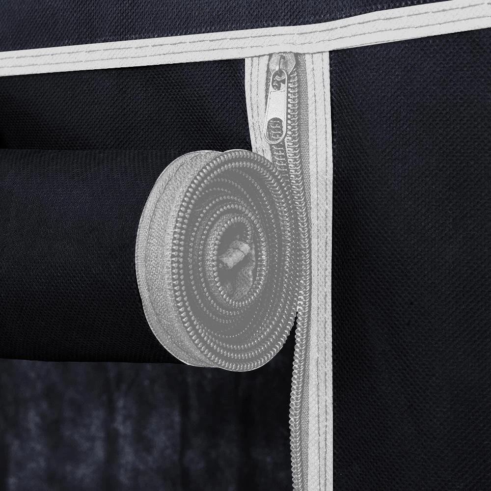 10 Tiers Shoe Rack Closet Shoe Storage Organizer W Dustproof Cover Side Pockets For Shoes 4