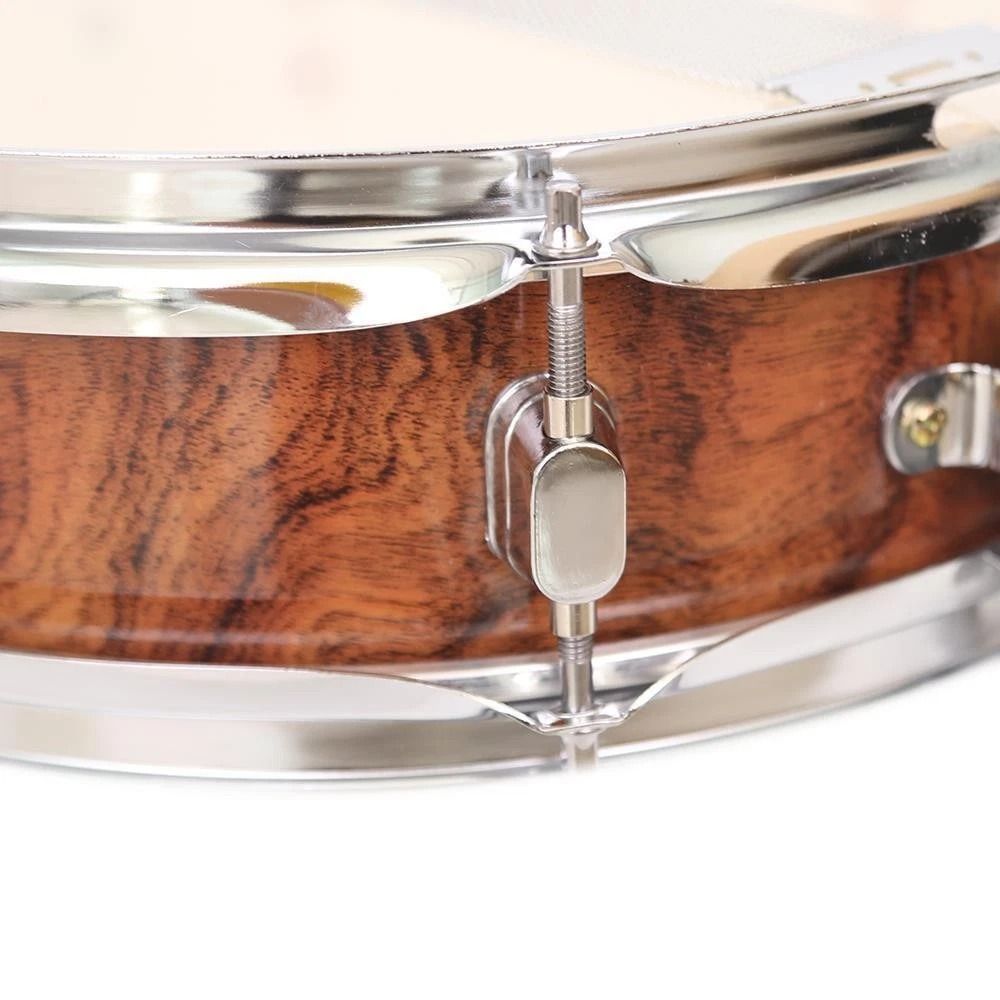 Glarry Tiger Stripes Snare Drum With Drumstick Strap For Student Musicians Great For Practice And P 4
