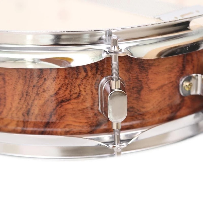 Glarry Tiger Stripes Snare Drum With Drumstick Strap For Student Musicians Great For Practice And P 4