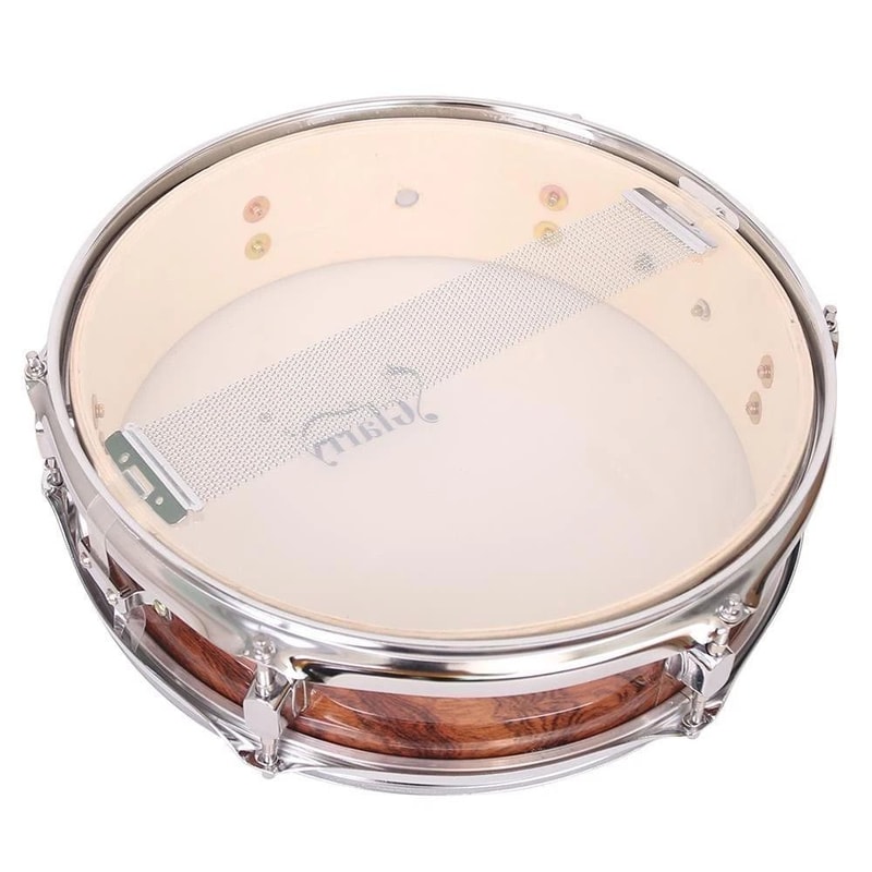 Glarry Tiger Stripes Snare Drum With Drumstick Strap For Student Musicians Great For Practice And P 5