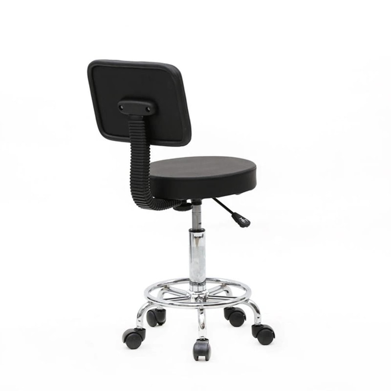 Adjustable Salon Stool Chair HeavyDuty Hydraulic Rolling For Beauty Massage Spa Smooth Rolling 3