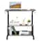Hospital Bed Table With Holder Adjustable Overbed Rolling Laptop Desk Stand Ideal For Home Medica 1