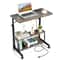Hospital Bed Table With Holder Adjustable Overbed Rolling Laptop Desk Stand Ideal For Home Medica 2