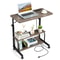 Hospital Bed Table With Holder Adjustable Overbed Rolling Laptop Desk Stand Ideal For Home Medica 2