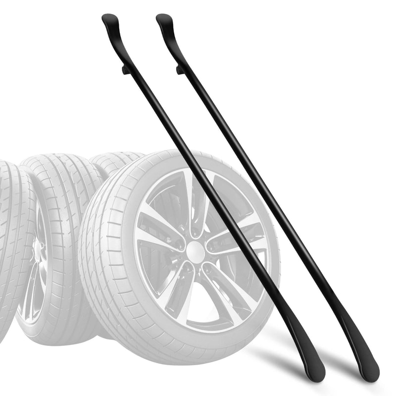 2 Tire Mount And Demount Iron Spoons Heavy Duty Tire Changing Tools For Trucks Buses And Commercial 0