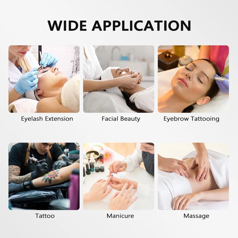 Adjustable Brightness Floor Lamp Half Moon Light Lash Lamp Phone Holder New 4