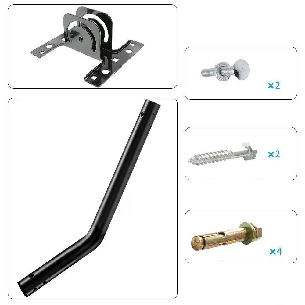 Outdoor TV Antenna J Pole Mount Base Tripod Aerial Bracket Leadzm Apartment Home Solution For Bette 4