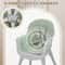 Adjustable Highchair For Babies With Safety Harness And Footrest Comfortable Baby High Chair 4