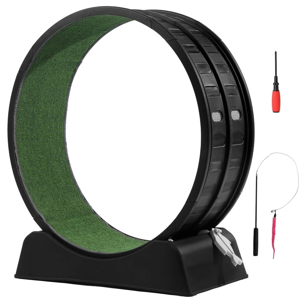 Safety Cat Treadmill Cat Exercise Wheel For Indoor Cats Running Wheel For Active Feline Playtime 13