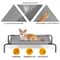 Raised Pet Cot For Indoor Outdoor Use Dog Bed Elevated Durable Steel Frame Comfortable And Support 4