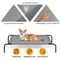 Raised Pet Cot For Indoor Outdoor Use Dog Bed Elevated Durable Steel Frame Comfortable And Support 4