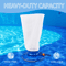 Portable Handheld Vacuum Swimming Pool Cleaner Inground Round Shape For Outdoor Pools Effortless Cl 2