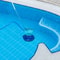 Portable Handheld Vacuum Swimming Pool Cleaner Inground Round Shape For Outdoor Pools Effortless Cl 3