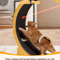 Natural Wood Portable Cat Running Treadmill Indoor Exerciser Wheel Toy For Cats And Kittens 8