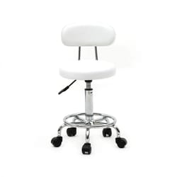 swivel salon stool chair with adjustable hydraulic height, massage, spa, beauty seat