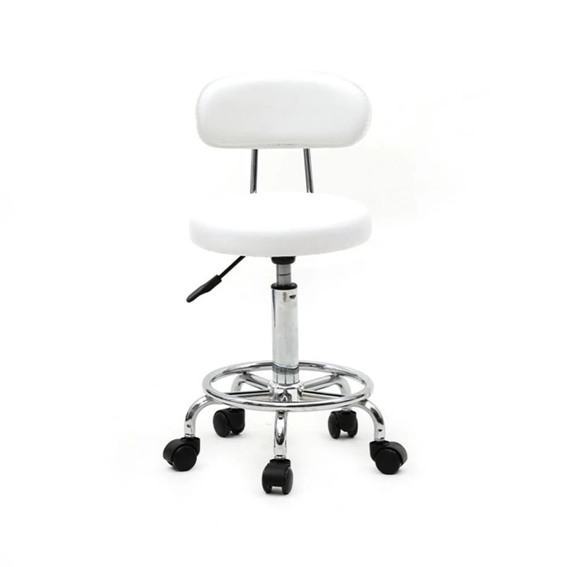 Swivel Salon Stool Chair With Adjustable Hydraulic Height Massage Spa Beauty Seat 0
