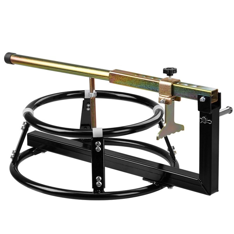 Motorcycle Tire Changing Stand With Bead Breaker Portable HeavyDuty Efficient 1