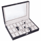 24 Slot Leather Watch Box Jewelry Organizer Large Storage Space Ideal Present For Watch Lovers 1