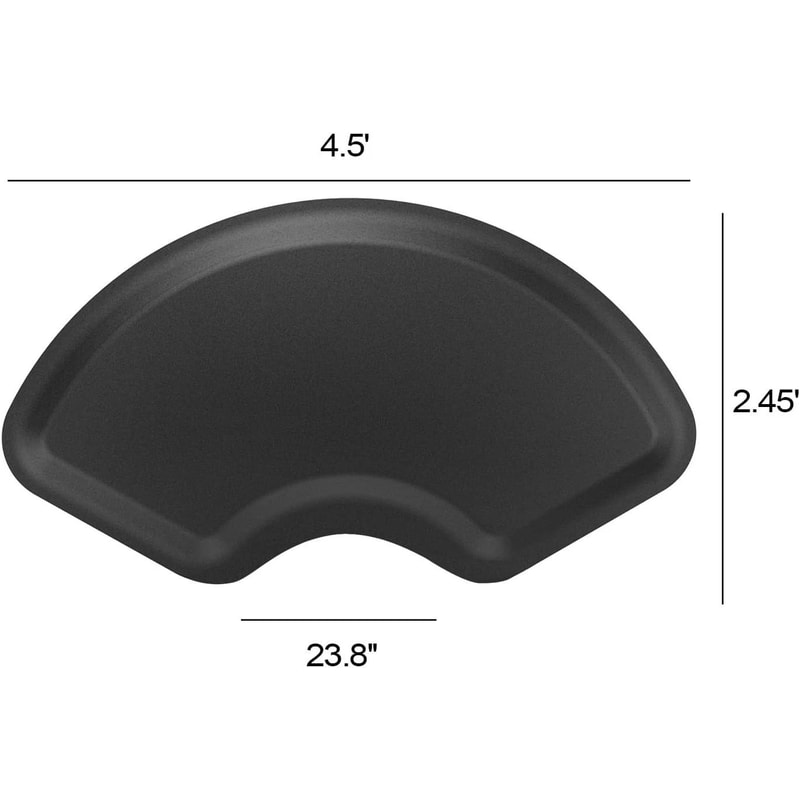 Salon AntiFatigue Floor Chair Mat For Hair Stylist Barber Shop Professional Comfort 4