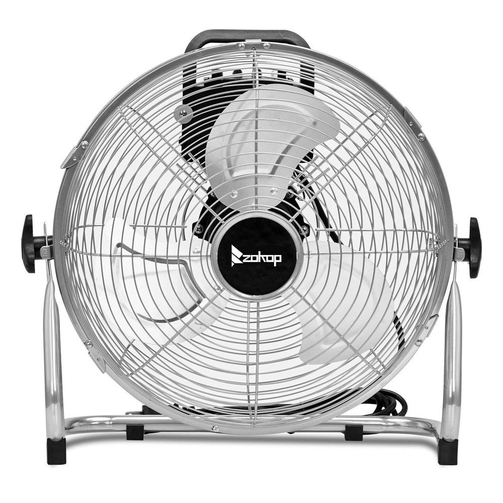 Industrial Floor Fan With High Velocity Metal Blades 5