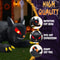 Animated Black Cat Halloween Inflatable Shakable Head Outdoor Decoration For Spooky Displays 10