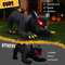 Animated Black Cat Halloween Inflatable Shakable Head Outdoor Decoration For Spooky Displays 5