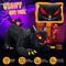 Animated Black Cat Halloween Inflatable Shakable Head Outdoor Decoration For Spooky Displays 8