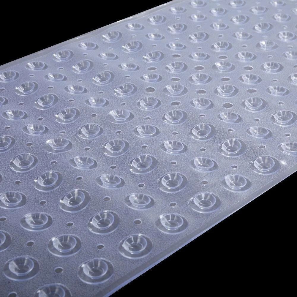 Long Extra Clear Bathtub Bath Mat Non Slip Safe Anti Skid Shower Protection For Safe Comfortable Ba 2