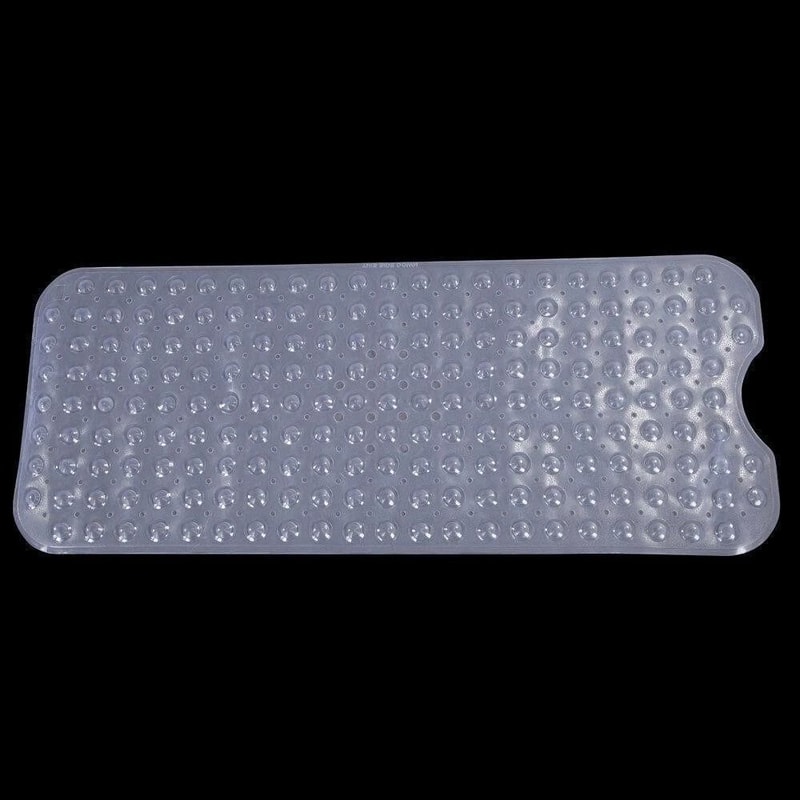 Long Extra Clear Bathtub Bath Mat Non Slip Safe Anti Skid Shower Protection For Safe Comfortable Ba 4