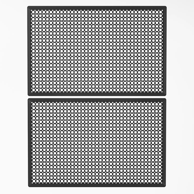 NonSlip Restaurant Kitchen Floor Mats Durable Drainage Rubber Mats In Black For Commercial Use 7