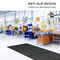 NonSlip Restaurant Kitchen Floor Mats Durable Drainage Rubber Mats In Black For Commercial Use 10