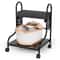 Nail Foot Spa Cart Adjustable Height Trolley With PU Pad Locking Casters For Comfort And Durabilit 11
