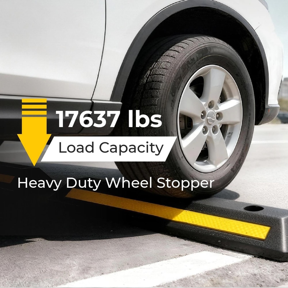 Parking Stopper For Garage Garage Parking Aid For Cars Trucks Curb Protection 3