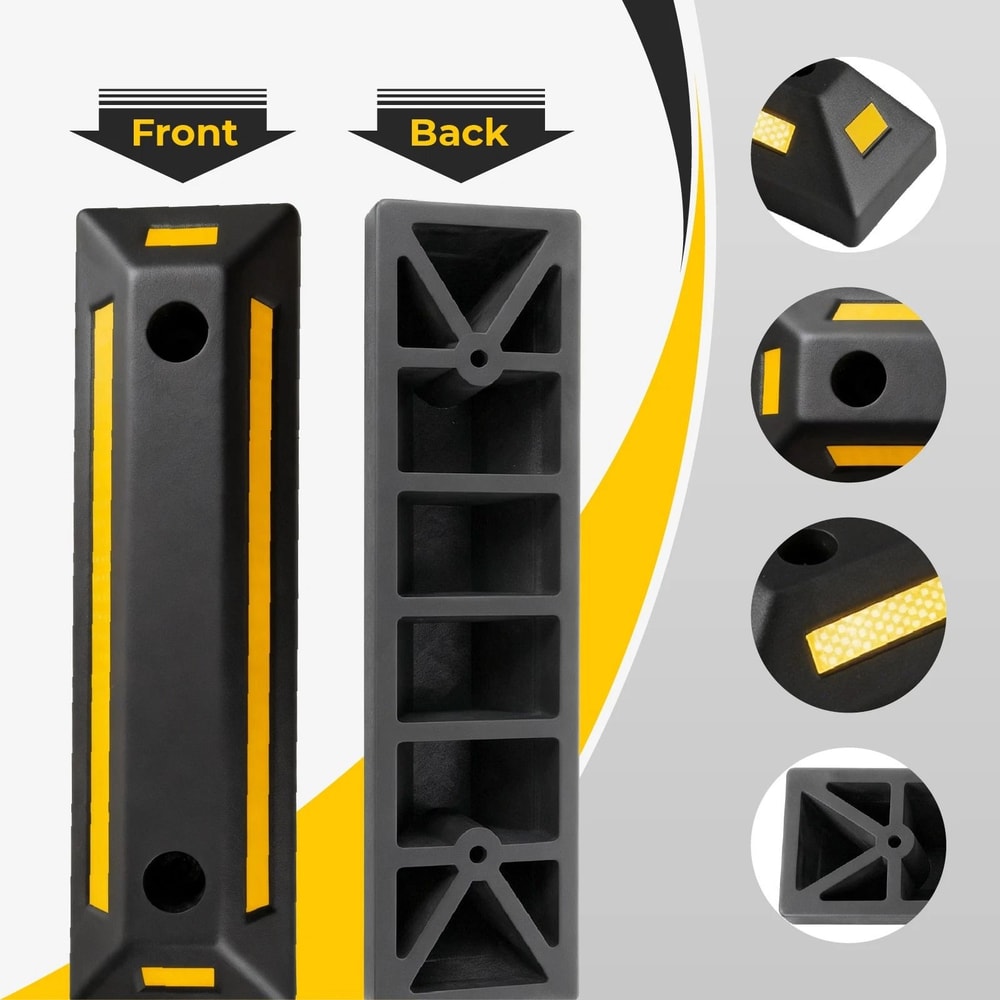 Parking Stopper For Garage Garage Parking Aid For Cars Trucks Curb Protection 6