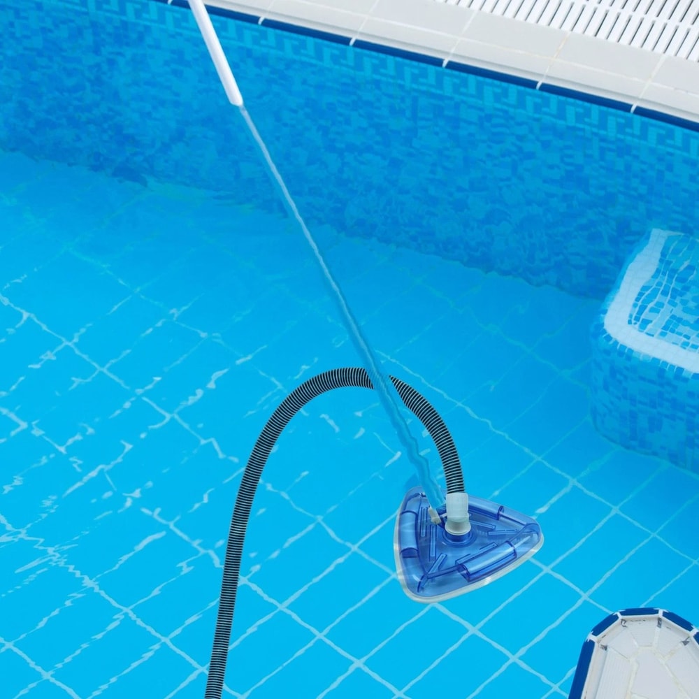 Triangle Swimming Pool Vacuum Head Clear View Transparent With Pool Connection 2