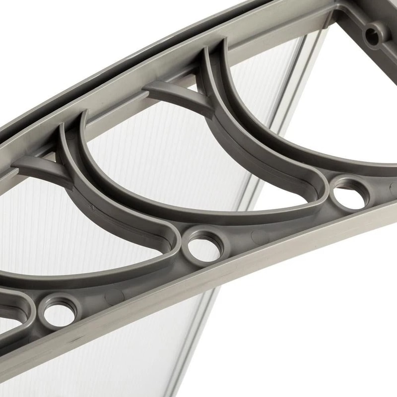 Outdoor Window Awning Front Door Rain And Snow Canopy Sunshade For All Seasons 5