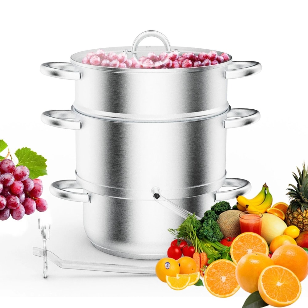 Steam Juice Extractor Universal Stainless Steel Quart For All Stovetops New 3