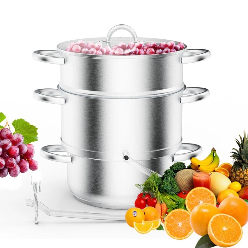 Steam Juice Extractor Universal Stainless Steel Quart For All Stovetops New 3