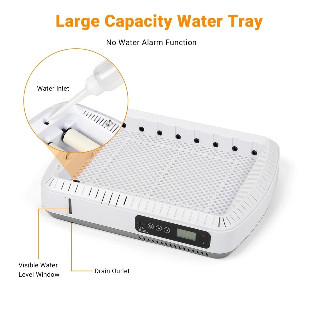 Eggs Incubator Durable Bird Auto Turning Chicken Poultry Ducks Pet Supplies 9