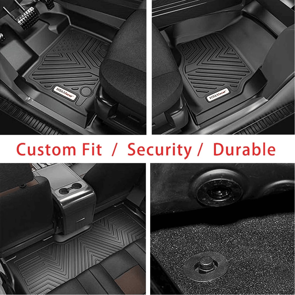 Honda CRV Floor Mats All Weather AntiSlip TPE Liners Heavy Duty Protection For CRV 7