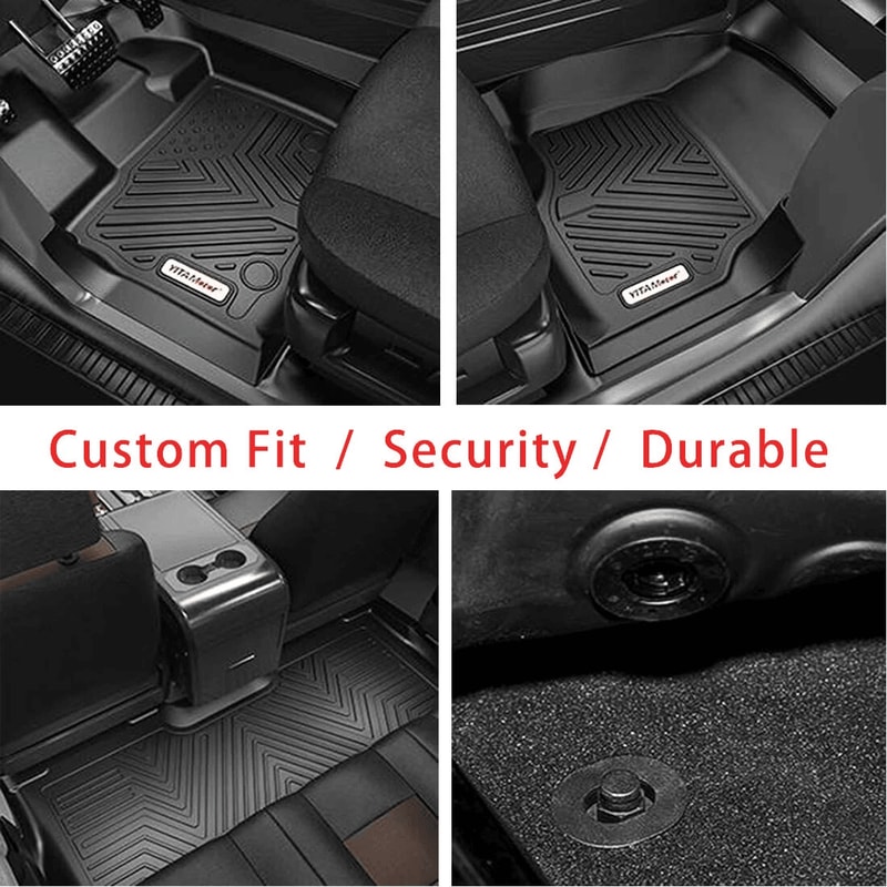Honda CRV Floor Mats All Weather AntiSlip TPE Liners Heavy Duty Protection For CRV 7