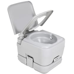 gallon portable toilet 10l flush, travel potty for camping, suv, car
