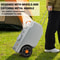 Waste Tank Tote For RV Camper Sewer Dump With Wheel Portable Water Holding 4