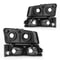 Avalanche Black Clear Headlights Bumper Signal Lamps For Chevy Silverado Perfect Fit Modern Look 4