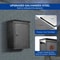 Secure WallMount Large Package Letter Delivery Box With Coded Lock Ideal For Office Home Use 4
