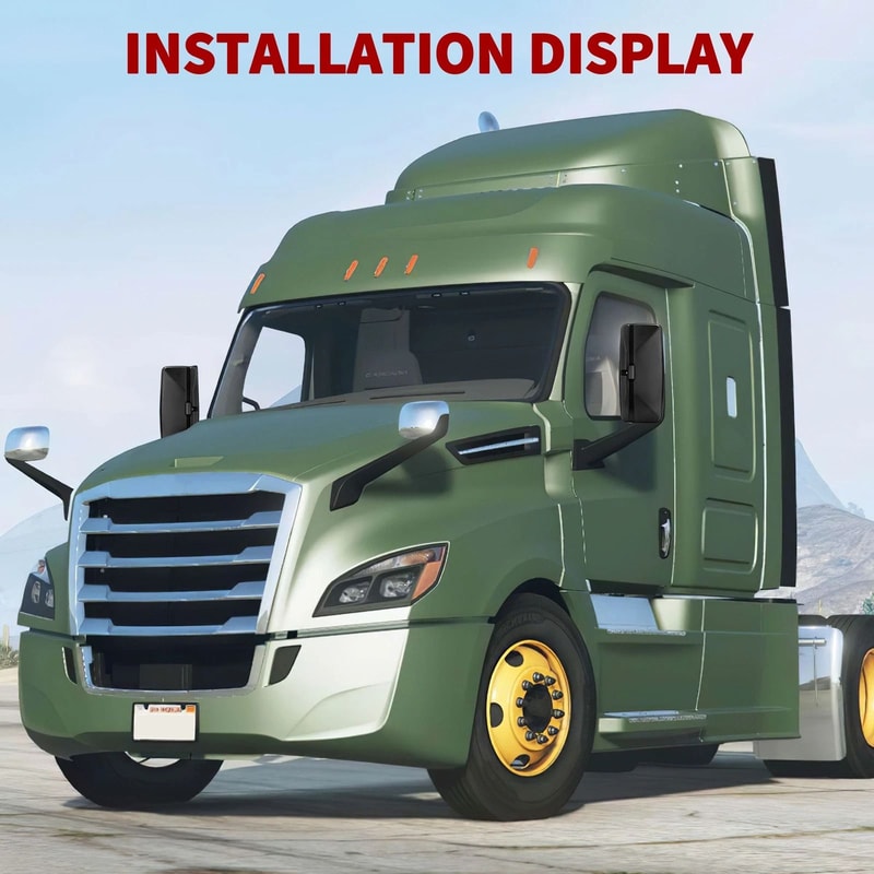 Right Passenger Side Door Mirror For ISUZU NPR NQR NRR NPRHD 2