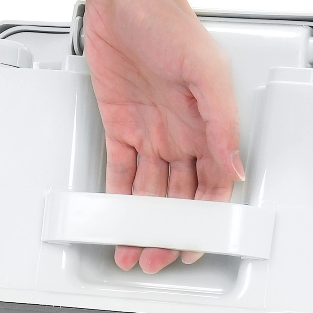 Portable Potty Toilet For Outdoor Camping Travel Mobile Flush Toilet Includes Paper For Convenience 5