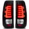 Smoke Black LED Tail Lights For Silverado Sierra Rear Lamp Upgrade 0