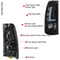 Smoke Black LED Tail Lights For Silverado Sierra Rear Lamp Upgrade 6